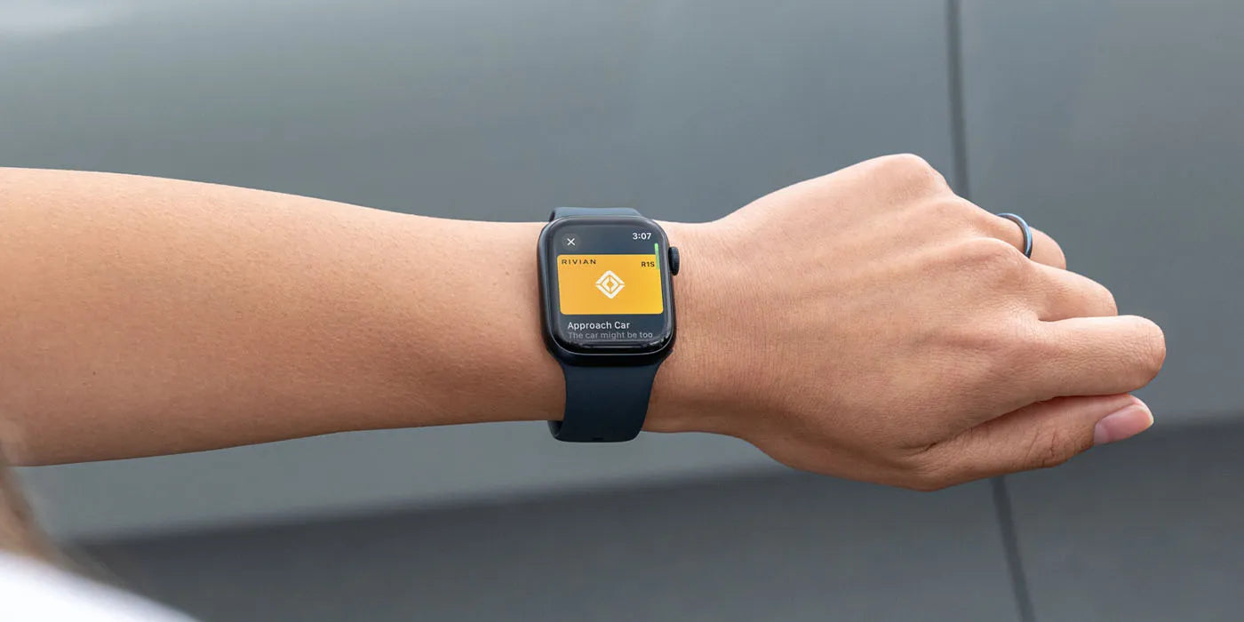 Can Older Rivian R1T and R1S Models Use an Apple Watch as a Key?