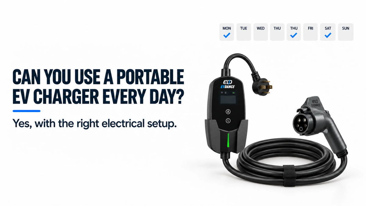 Can You Use a Portable EV Charger Every Day?