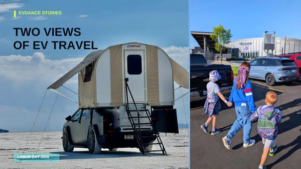 Two EVs, Two Very Different Views from the Road