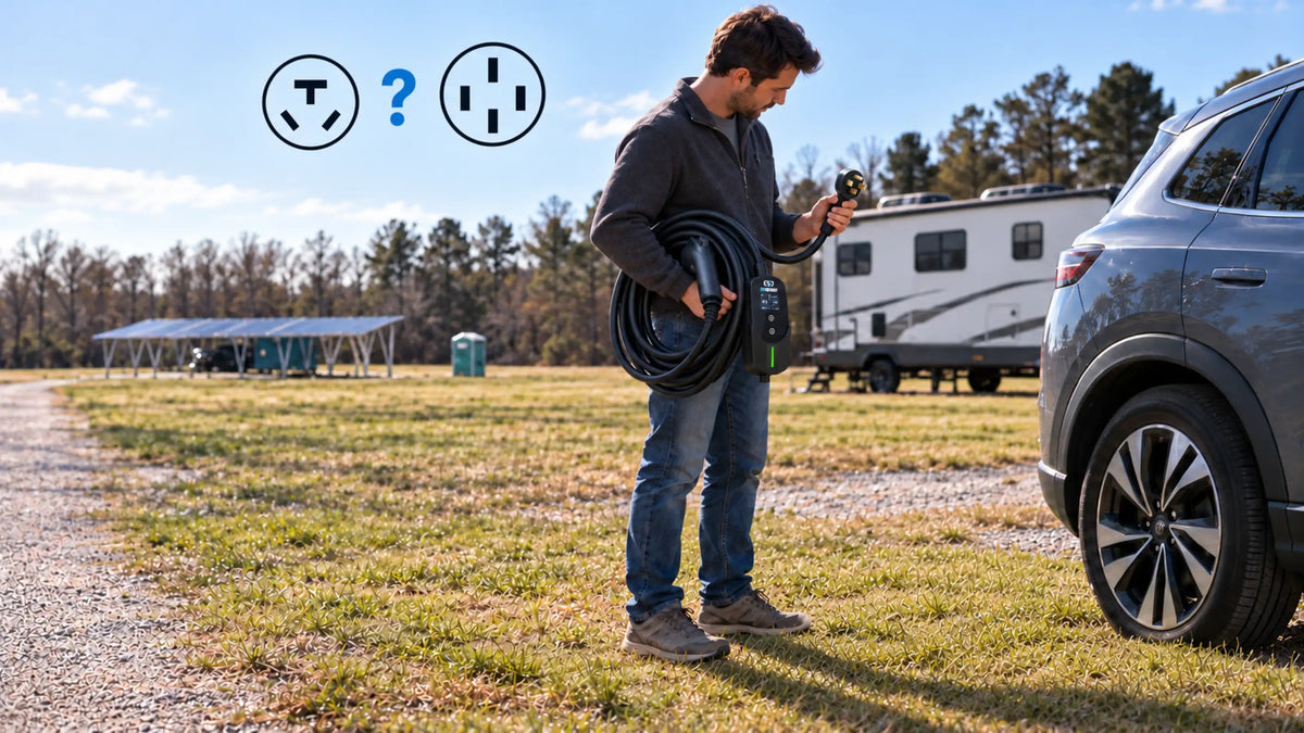 Can You Charge an EV at an RV Park? TT-30 vs NEMA 14-50