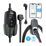 EVDANCE Level 2 NEMA 10-30 24A NACS Portable EV Charger | ETL Certification