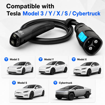 EVDANCE Nexus Reach Tesla EV Charging Extension Cords 40A 21FT