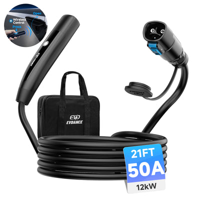 EVDANCE 50A Tesla EV Charging Extension Cable/Cord