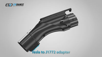 Adaptateur de charge EVDANCE Tesla (NACS) vers J1772 avec verrouillage de sécurité